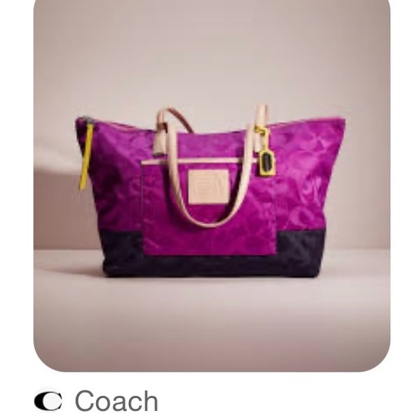 Coach Handbags - Coach Legacy Weekend East West Zip Top Tote 24865